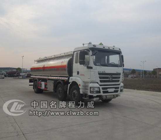 陜汽前四后四鋁合金運油車23.4立方